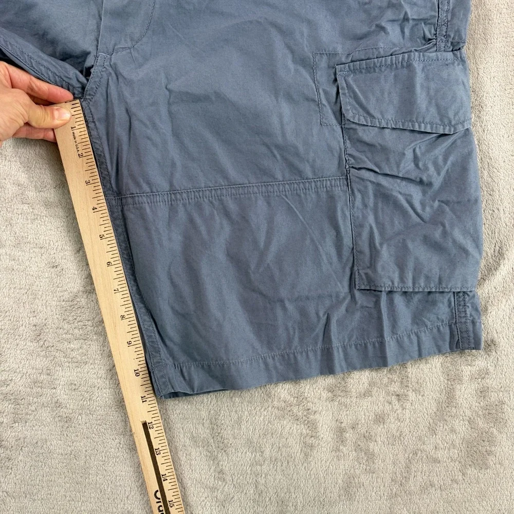 Polo Ralph Lauren Drill Khaki Cargo Shorts in BlueBerry Twill Men 40x11 NWT
